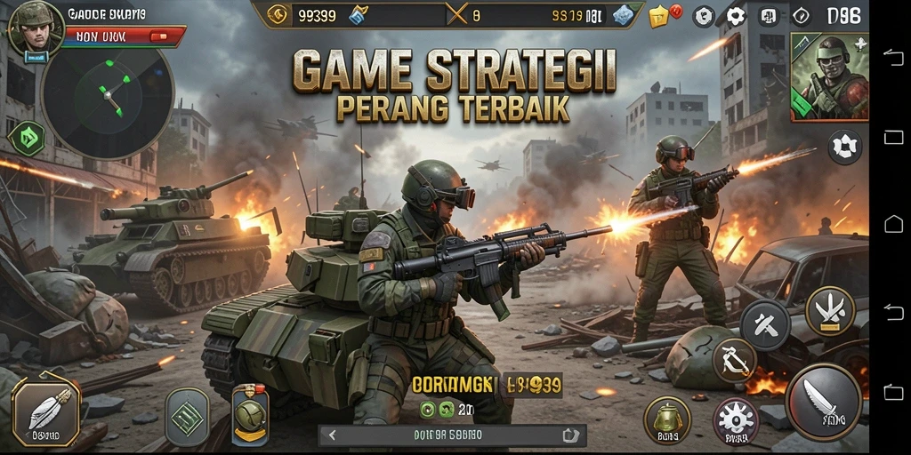 Tampilan gameplay yang menarik dan strategis dari 9939.