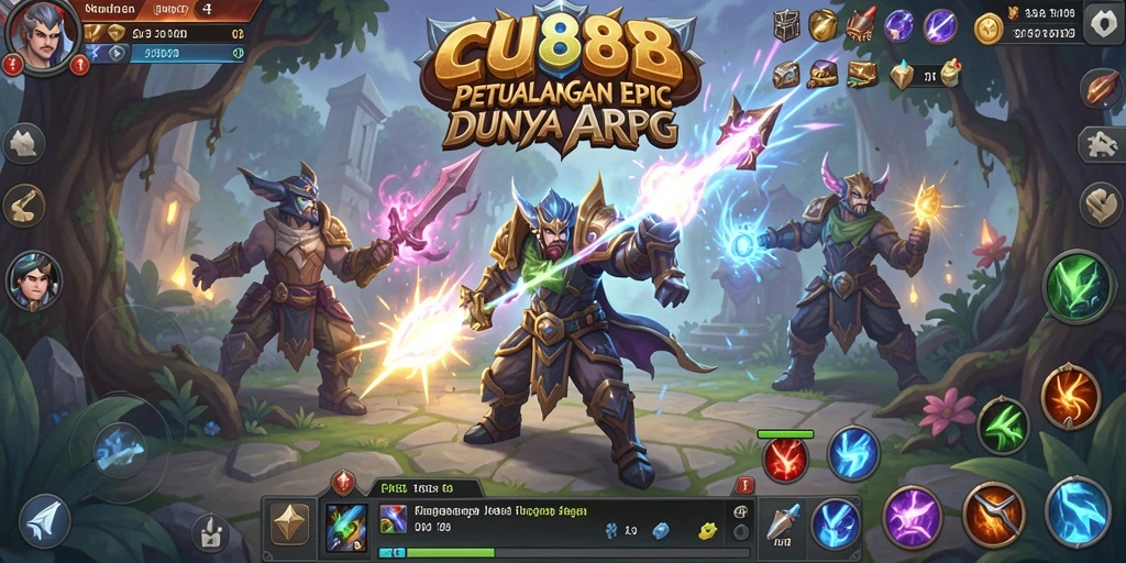 Gameplay menarik CU888 menampilkan pertarungan seru dan eksplorasi dunia.