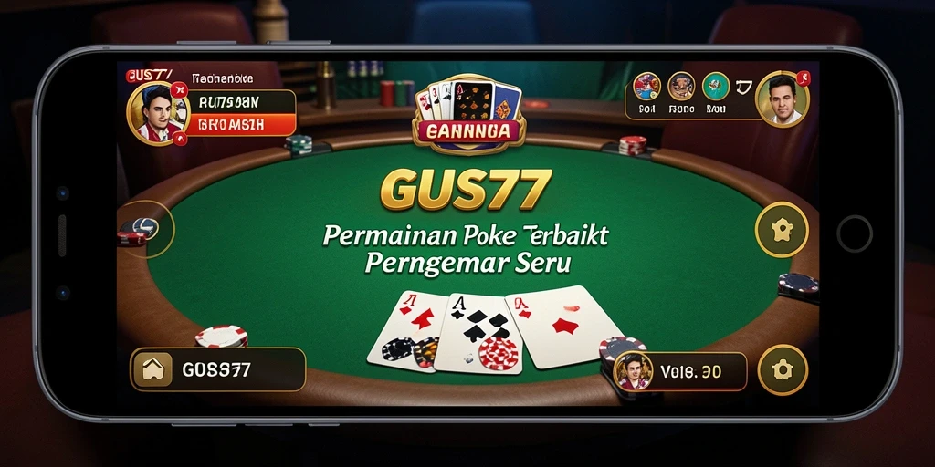 Gameplay menarik GUS77 dalam aksi poker kompetitif.
