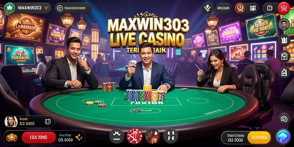 Gameplay menarik dan interaksi langsung di MAXWIN303.