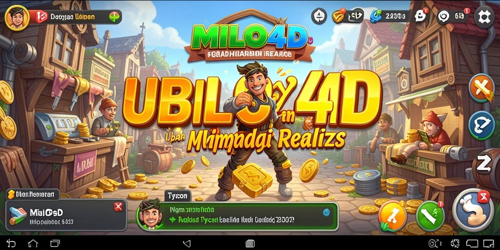 Gameplay seru dan interaktif dalam dunia Tycoon di MILO4D.