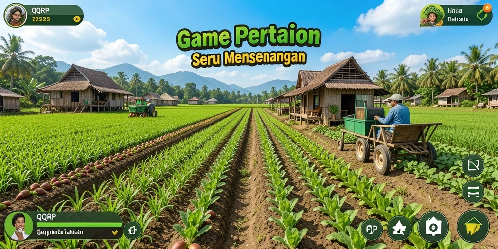 Tampilan gameplay QQRP yang menarik dan penuh warna.